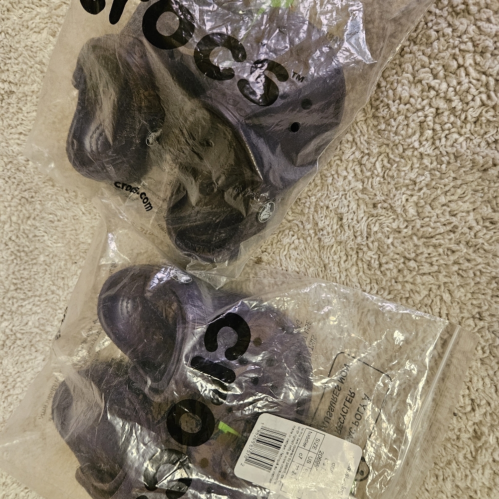 CROCS Toddlers Classic Clog in Deep Purple